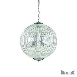LUXOR SP8 závěsné svítidlo 8x G9 LED 3W 370lm 3000K 50cm IP20, chromové