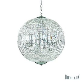 LUXOR SP12 závěsné svítidlo 12x G9 LED 3W 370lm 3000K 60cm IP20, chromové