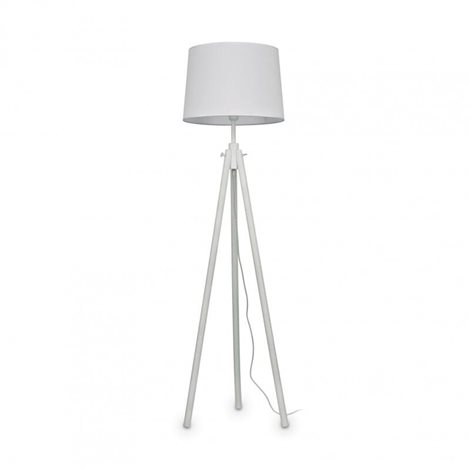 YORK PT1 stojací lampa 1x E27 60W bez zdroje 164cm IP20, bílé