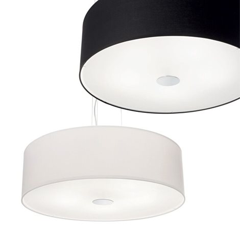WOODY SP4 závěsné svítidlo 4x E27 60W bez zdroje 50cm IP20, černé 2