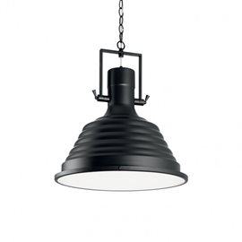 FISHERMAN SP1 závěsné svítidlo 1x E27 60W bez zdroje 48,5cm IP20, černé