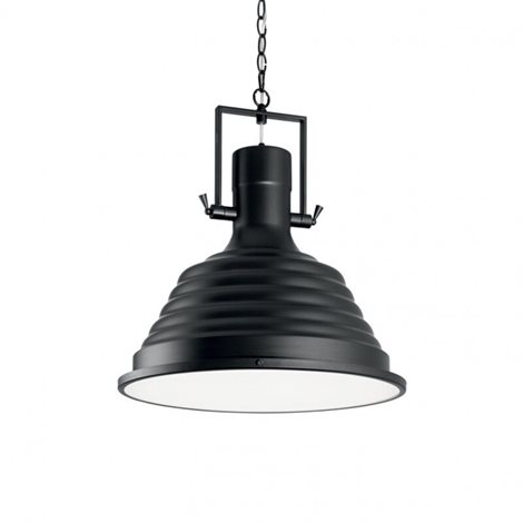FISHERMAN SP1 závěsné svítidlo 1x E27 60W bez zdroje 48,5cm IP20, černé