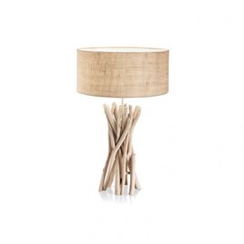DRIFTWOOD TL1 stolní lampa 1x E27 60W bez zdroje 52cm IP20, dřevěná