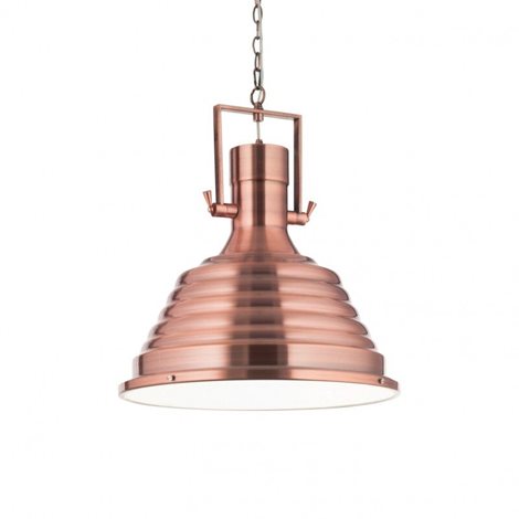 FISHERMAN SP1 závěsné svítidlo 1x E27 60W bez zdroje 48,5cm IP20, měděné