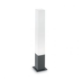 EDO OUTDOOR PT1 venkovní sloupkové svítidlo 1x GX53 15W bez zdroje 79cm hranaté IP44, antracitové
