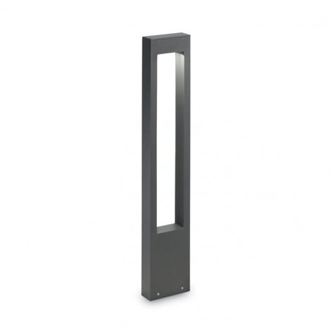 VEGA PT1 venkovní sloupkové svítidlo 1x G9 15W bez zdroje 80cm IP44, antracitové