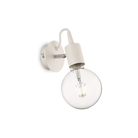 EDISON AP1 nástěnné svítidlo 1x E27 60W bez zdroje IP20, bílé