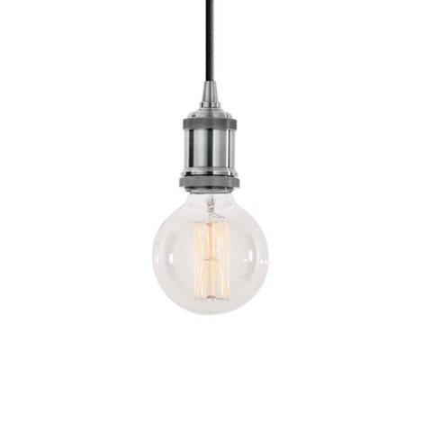 FRIDA SP1 závěsné svítidlo 1x E27 60W bez zdroje IP20, chromové 2