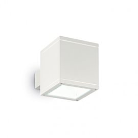 SNIF SQUARE AP1 venkovní nástěnné svítidlo 1x G9 40W bez zdroje 9cm hranaté IP44, bílé