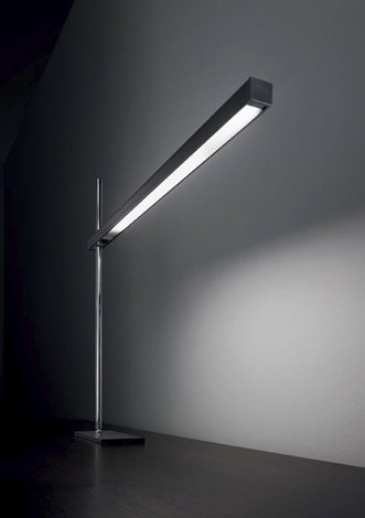 GRU TL stolní LED lampa 6,3W 400lm 3000K 62cm IP20, černé 2