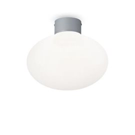 CLIO MPL1 venkovní stropní přisazené svítidlo 1x E27 60EW bez zdroje IP44, šedé