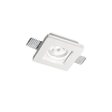 SAMBA FI1 podhledové svítidlo 1x GU10 35W bez zdroje hranaté 6cm IP20, bílé 1