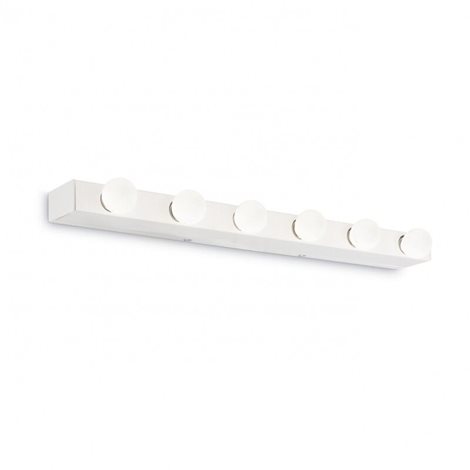 PRIVE' AP6 nástěnné svítidlo 6x E14 40W bez zdroje 60,5cm IP20, bílé