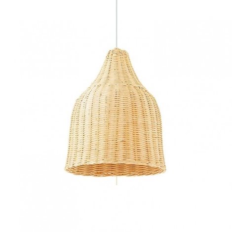 HAUNT SP1 závěsné svítidlo 1x E27 60W bez zdroje 35cm IP20, dřevěný dekor 1
