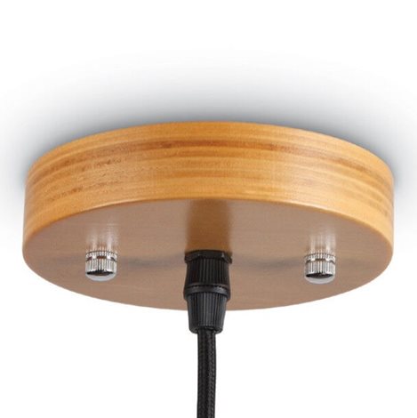 CITRUS-2 SP1 závěsné svítidlo 1x E27 60W bez zdroje 26cm IP20, dřevěné 3