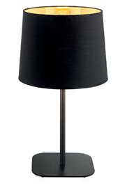 NORDIK TL1 stolní lampa 1x E27 60W bez zdroje 48cm IP20, černé