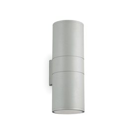 GUN AP2 BIG venkovní nástěnné svítidlo 2x E27 60W bez zdroje 31cm IP54, šedé