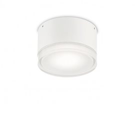 URANO PL1 venkovní přisazené svítidlo 1x GX53 15W bez zdroje 12cm IP44, bílé