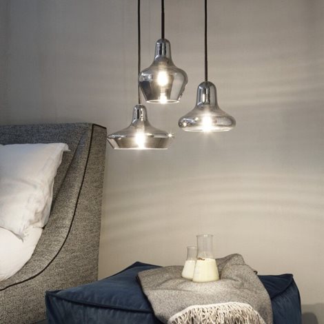 LIDO-1 SP1 závěsné svítidlo G9 LED 3W 370lm 3000K 17cm IP20, kouřové 2