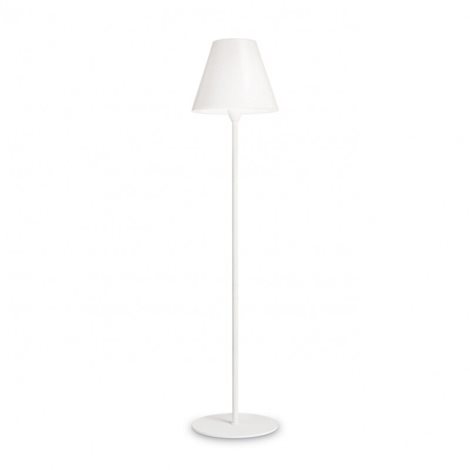 ITACA PT1 venkovní stojací lampa 1x E27 60W bez zdroje 170cm IP44, bílá 1