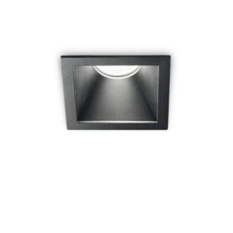 GAME SQUARE zápustné LED svítidlo 11W 1100lm 3000K 8,4cm hranaté IP20, černé 1