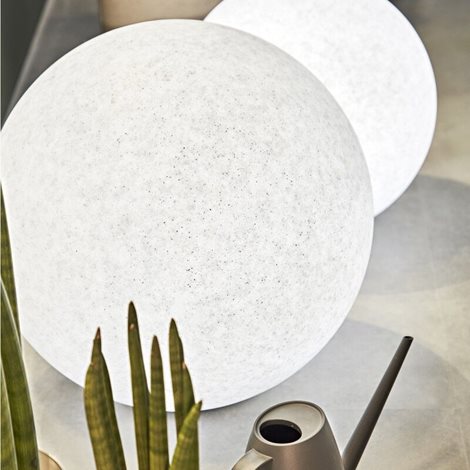 DORIS PT1 venkovní stojací lampa 1x E27 60W bez zdroje 48cm IP44, bílá 4