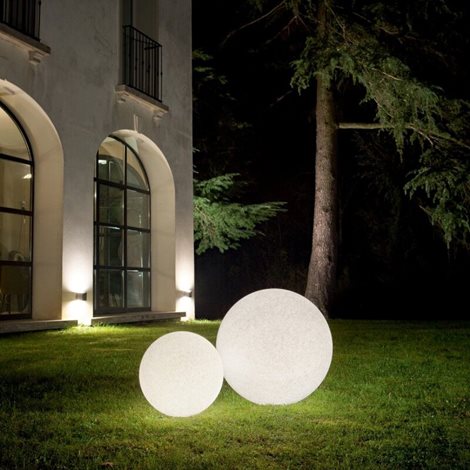 DORIS PT1 venkovní stojací lampa 1x E27 60W bez zdroje 48cm IP44, bílá 5