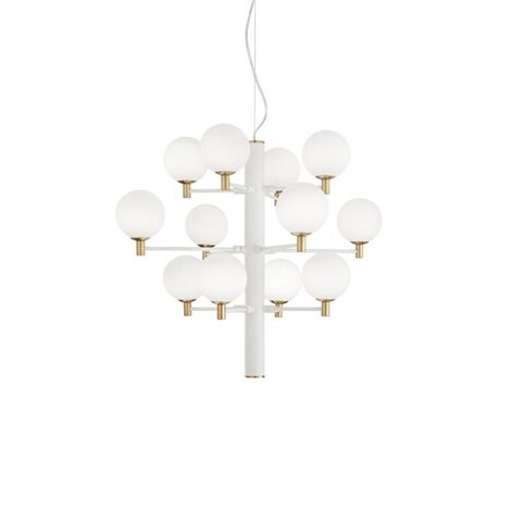 COPERNICO SP12 závěsné svítidlo 12x G9 LED 3W 370lm 3000K 71cm IP20, bílé 1