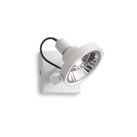 GLIM PL1 přisazené bodové svítidlo 1x GU10 LED 10W 800lm 3000K 13cm IP20, bílé 1