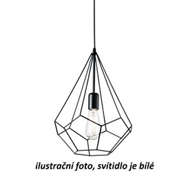 AMPOLLA-3 SP1 závěsné svítidlo 1x E27 60W bez zdroje 30cm IP20, bílé