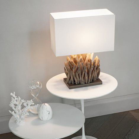SNELL TL1 stolní lampa 1x E27 60W bez zdroje 39,5cm IP20, bílá 3