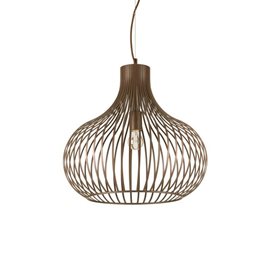 ONION SP1 závěsné svítidlo 1x E27 60W bez zdroje 47cm IP20, kávově hnědé