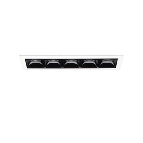 LIKA FI5 TRIM stropní zápustné svítidlo 12W 1200lm 3000K IP20, bílo-černé 1