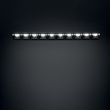 LIKA FI5 TRIMLESS stropní zápustné svítidlo 12W 1200lm 3000K IP20, černé 5