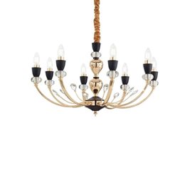 VANITY SP8 závěsné svítidlo 8x E14 40W bez zdroje 71cm IP20, zlaté