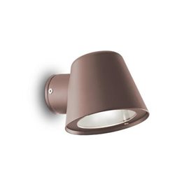 GAS AP1 venkovní nástěnné svítidlo 1x GU10 28W bez zdroje IP43, hnědé