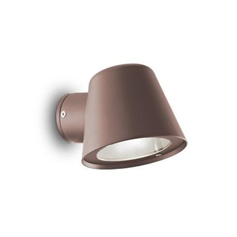 GAS AP1 venkovní nástěnné svítidlo 1x GU10 28W bez zdroje IP43, hnědé