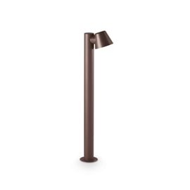 GAS PT1 venkovní sloupkové svítidlo 1x GU10 35W bez zdroje 80cm IP43, hnědé