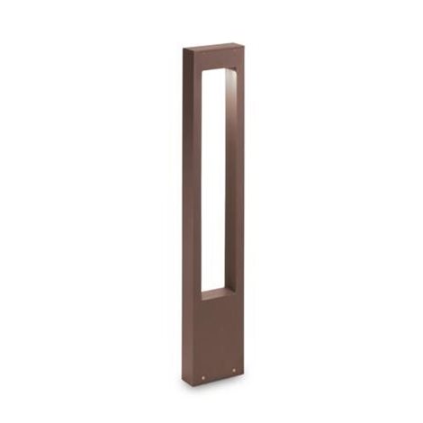 VEGA PT1 venkovní sloupkové svítidlo 1x G9 15W bez zdroje 80cm IP44, kávově hnědé 1