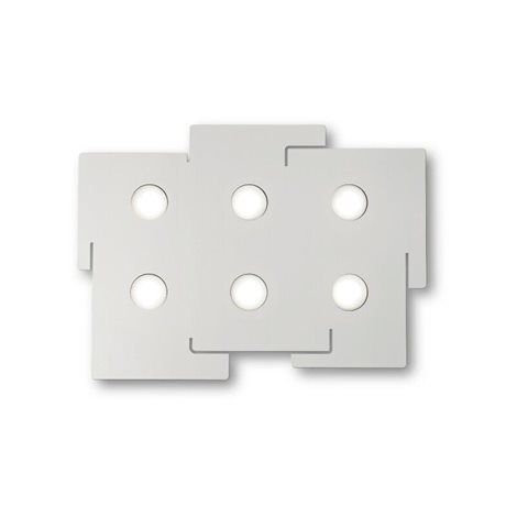 TOTEM PL6 přisazené svítidlo 6x GX53 LED 9W 910lm 3000K IP20, bílé 1