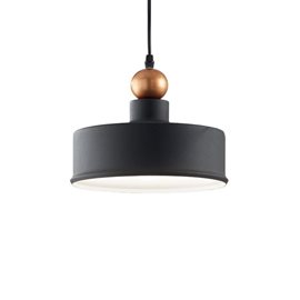 TRIADE-2 SP1 závěsné svítidlo 1x E27 42W bez zdroje 24,5cm IP20, tmavě šedá