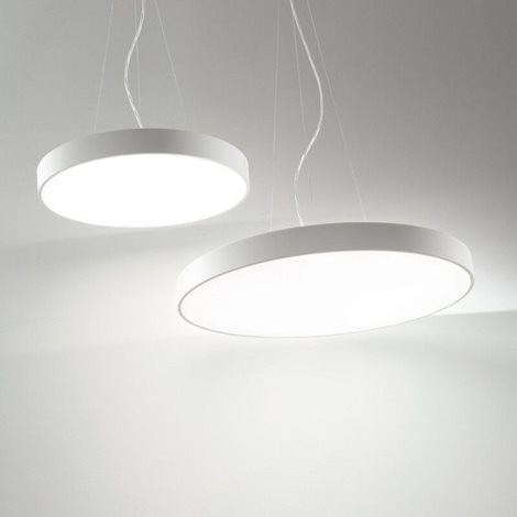 HALO SP1 závěsné LED svítidlo 26W 3150lm 3000K 35cm IP20, bílé 2