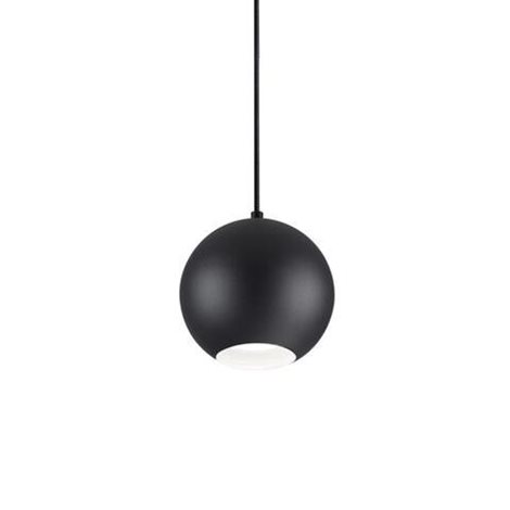 MR JACK SP1 závěsné svítidlo 1x GU10 LED 7W 630lm 3000K 15cm IP20, černé 1