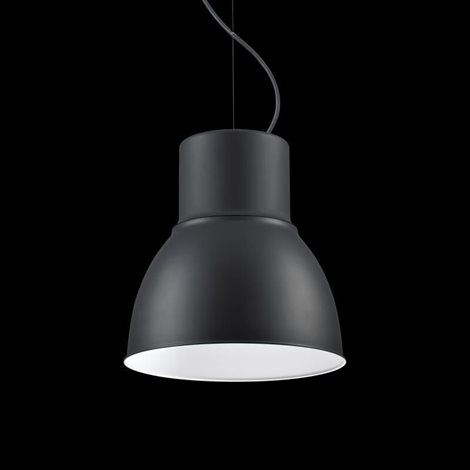 BREEZE SP1 závěsné svítidlo 1x E27 60W bez zdroje 46,5cm IP20, tmavě šedé 2