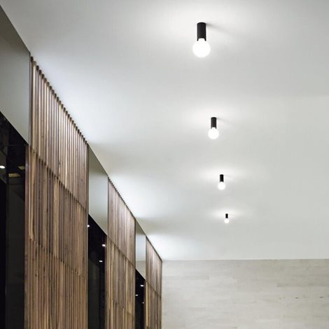 PETIT PL1 přisazené svítidlo 1x E27 LED 8W 950lm 3000K IP20, mosazné 2