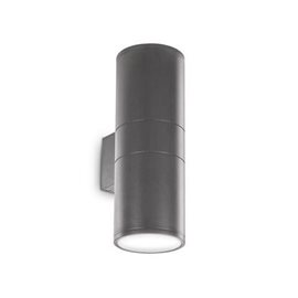GUN AP2 BIG venkovní nástěnné svítidlo 2x E27 60W bez zdroje 31cm IP54, antracitové