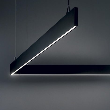 LINUS SP závěsné lineární LED svítidlo 32W 3450lm 3000K 120cm IP20, bílé 2