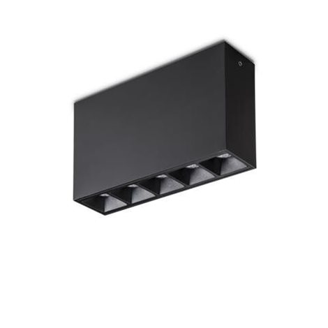 LIKA SURFACE stropní přisazené svítidlo LED 12,5W 1200lm 3000K IP20, černé 1