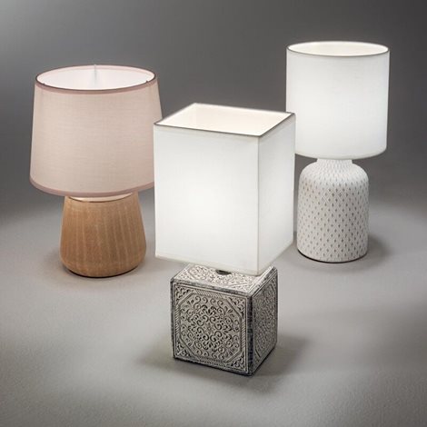 KALI'-1 TL1 stolní lampička 1x E14 40W bez zdroje 29,5cm IP20, bílá 2