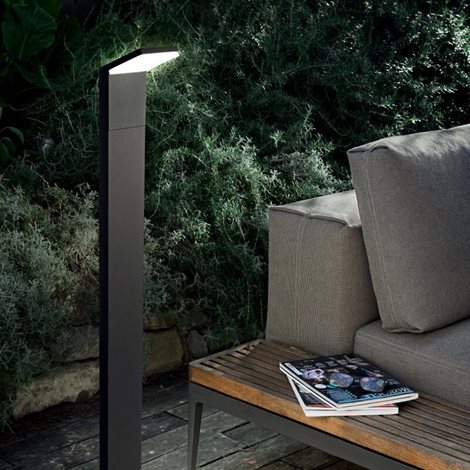 STYLE PT venkovní sloupkové svítidlo 9W 1050lm 3000K 100cm IP54, antracitové 2